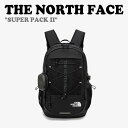 ノースフェイス リュック THE NORTH FACE メンズ レディース SUPER PACK II スーパー パック 2 バックパック BLACK ブラック...