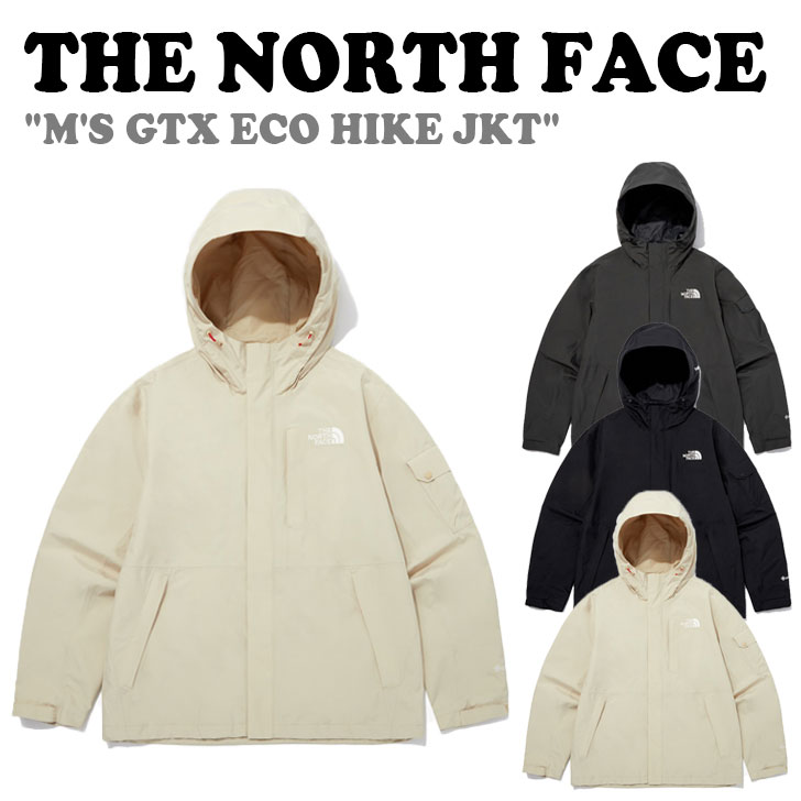 楽天GOLD TAIL 2020ノースフェイス マウンテンジャケット THE NORTH FACE メンズ M'S GTX ECO HIKE JKT ゴアテックス エコ ハイク ジャケット BLACK ブラック LIGHT BEIGE ライトベージュ CHARCOAL チャコール NJ2GQ02A/B/C ウェア 【中古】未使用品
