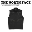 m[XtFCX xXg THE NORTH FACE Y M'S MESH FLY VEST bV tCxXg BLACK ubN NV5VQ01A EFA yÁzgpi