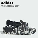 AfB_X  T_ adidas Y fB[X ADILETTE 22 XLG SLIDE AfBb^ 22 XLG XCh CORE BLACK RAubN OFF WHITE ItzCg IE5650 V[YyÁzgpi