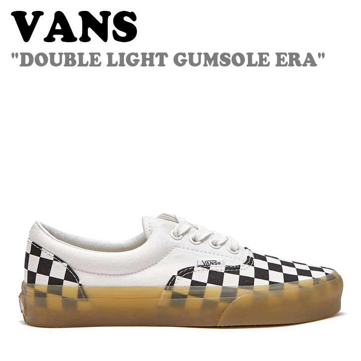 Х ˡ VANS  ǥ DOUBLE LIGHT GUMSOLE ERA ֥ 饤 ॽ  WHI...