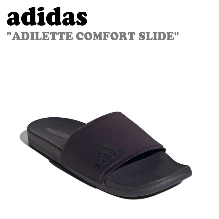 AfB_X T_ adidas Y fB[X ADILETTE COMFORT SLIDE AfBb^ RtH[g XCh AURORA BLACK I[ubN CORE BLACK RAubN IF0891 V[YyÁzgpi