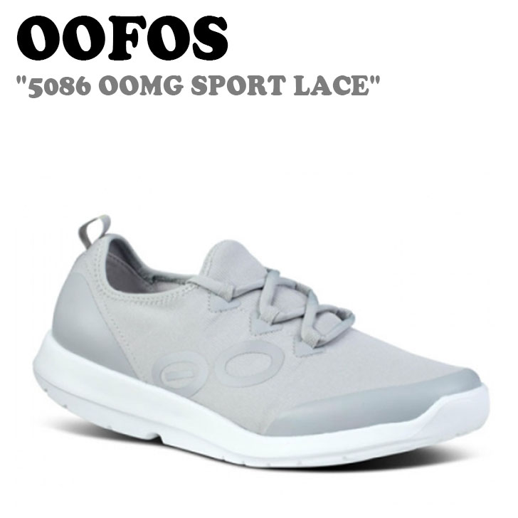 E[tHX Xj[J[ OOFOS Y 5086 OOMG SPORT LACE E[GW[ X|[c [X SLATE X[g GRAY O[ V[Y