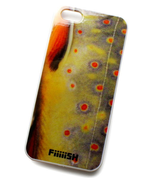 FiiiiiSH Fish iPhone5 CASE REAL BROOK TROUT （スマホケース）