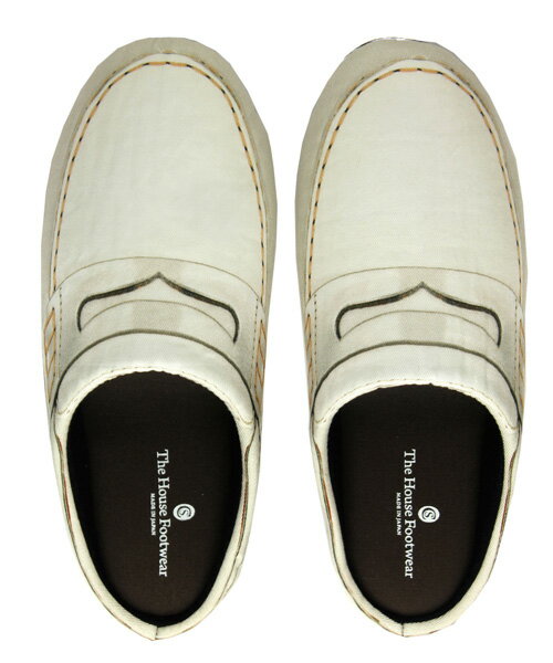 The House Footwear Loafers Mサイズ/WHITE 収納袋なし。