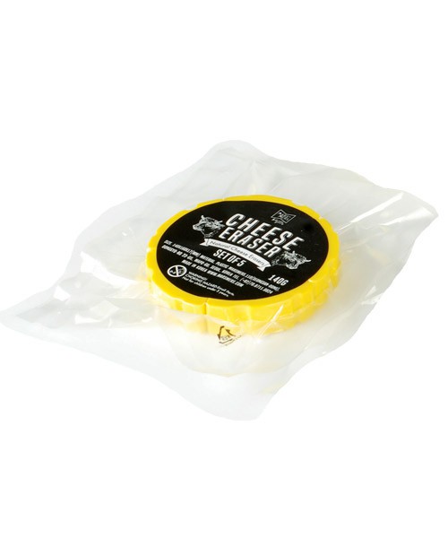 MARSMERS Cheese Erasers-Original Set of 5 Yellow 消しゴム5個パック：イエロー