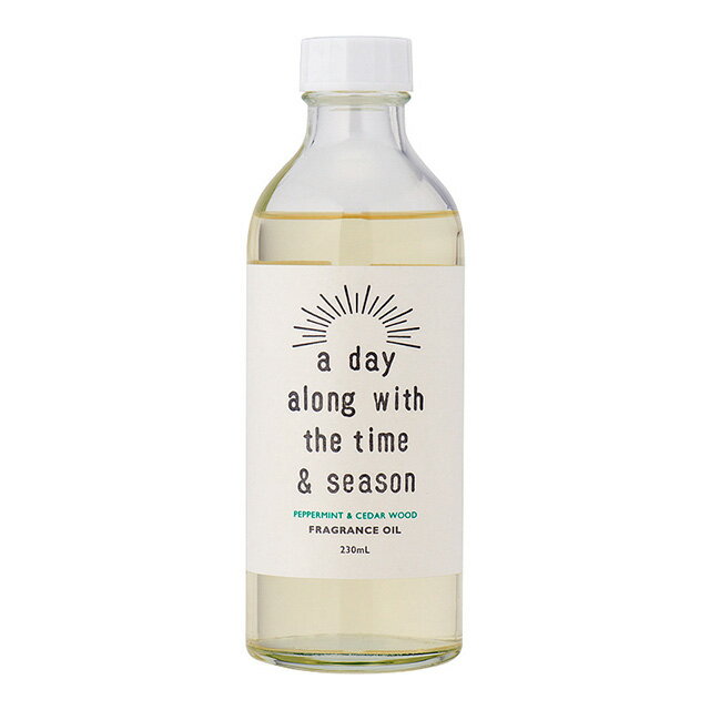 GPP a day（アデイ） リードディフューザー専用リフィル230ml　ペパーミント＆シダーウッド