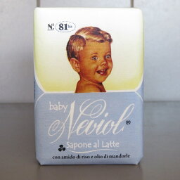 Saponerire Fissi Neviol No81bis Baby Soap（SMFDベビーソープ）150g ライススターチ サポネリーマリオフィッシー