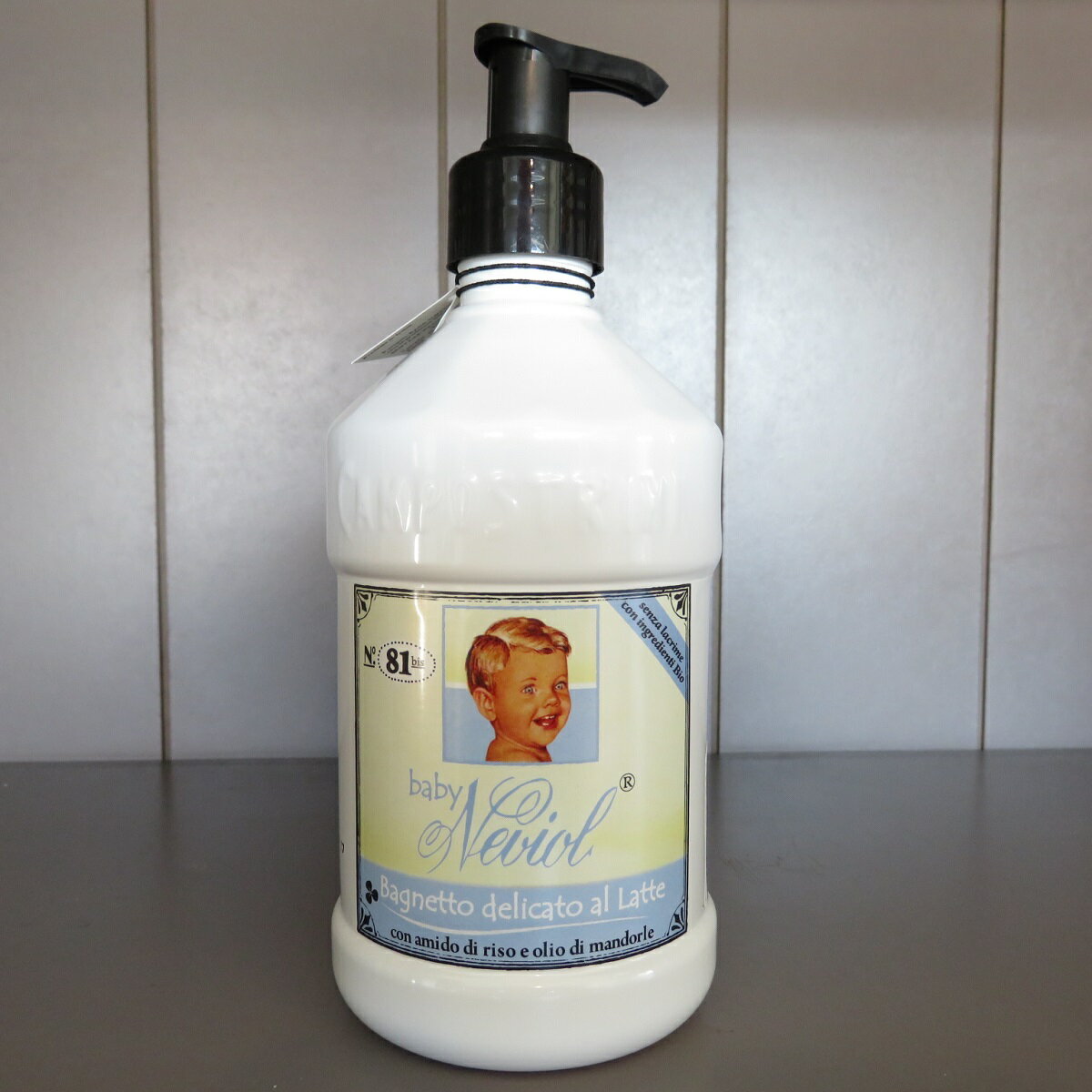 Saponerire Fissi Neviol No81bis Baby Liquid Soap（SMFDベビーリキッドソープ）500mlライススターチ サポネリーマリオフィッシー