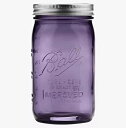 （メイソンジャー）Ball32oz：946ml（ワイドマウス）MASON JAR WIDE MOUTH Purpleパープル HERITAGE COLLECTION Limited Edition（Made in USA）