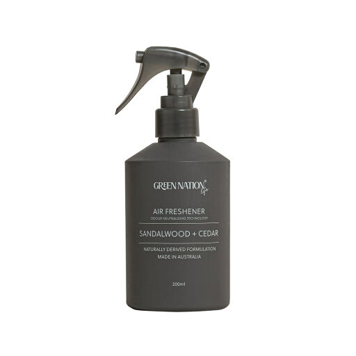 (GREEN NATION life)エアーフレッシュナー 200ml サンダルウッド+シダー(Simply GREEN) (GREEN NATION life)エアーフレッシュナー 200ml サンダルウッド+シダー(Simply GREEN)