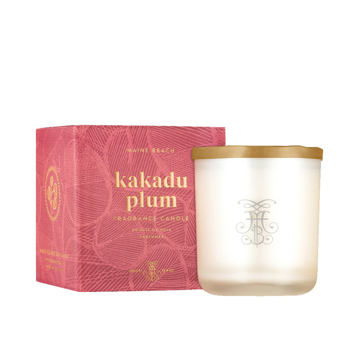 マインビーチ(MAINE BEACH)(カカドゥプラム)フレグランスキャンドル50H(Kakadu Plum)(オーガニック)(ハチミツ)(ルームフレグランス)