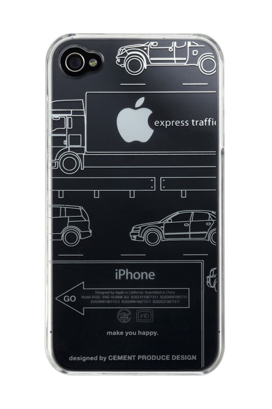 （CEMENT PRPDUCE DESIGN）PRPDUCE DESIGN/IDEA iTattoo 「Highway」 iPhone4/4S専用ケース