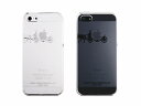 （CEMENT PRPDUCE DESIGN）PRPDUCE DESIGN iTattoo5（アイタトゥー5） 「carriage of apple」 黒バージョン iPhone5/5S/SE専用ケース