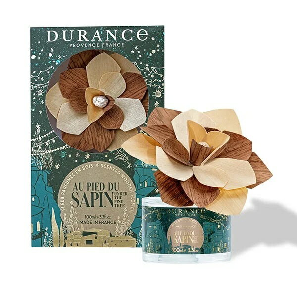 デュランス ルームフレグランス デュランス （DURANCE）ウッドフラワーディフューザー（100ml）パインツリー（数量限定）（冬限定）