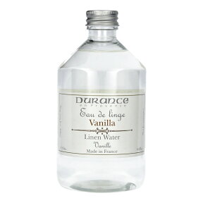 デュランス （DURANCE）リネンウォーター500mlバニラ（Eau de Linge）（在庫分で終売です。）（1807）【後半マラソン！要エントリー！店内商品2個購入でP5倍3個以上でP10倍】