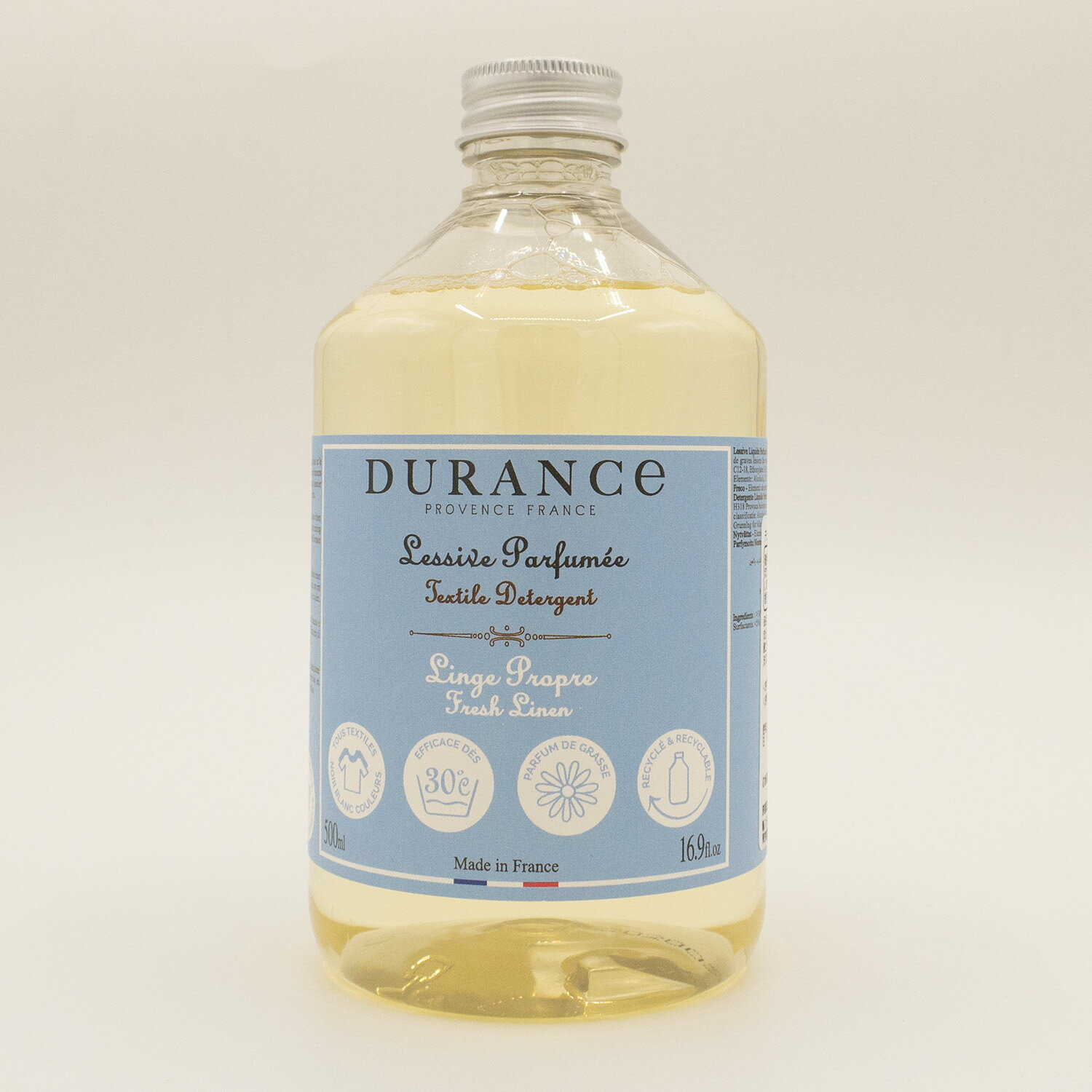 デュランス （DURANCE）（Newランドリーソープ500ml）フレッシュリネン（液体洗濯洗剤）（新デザイン）