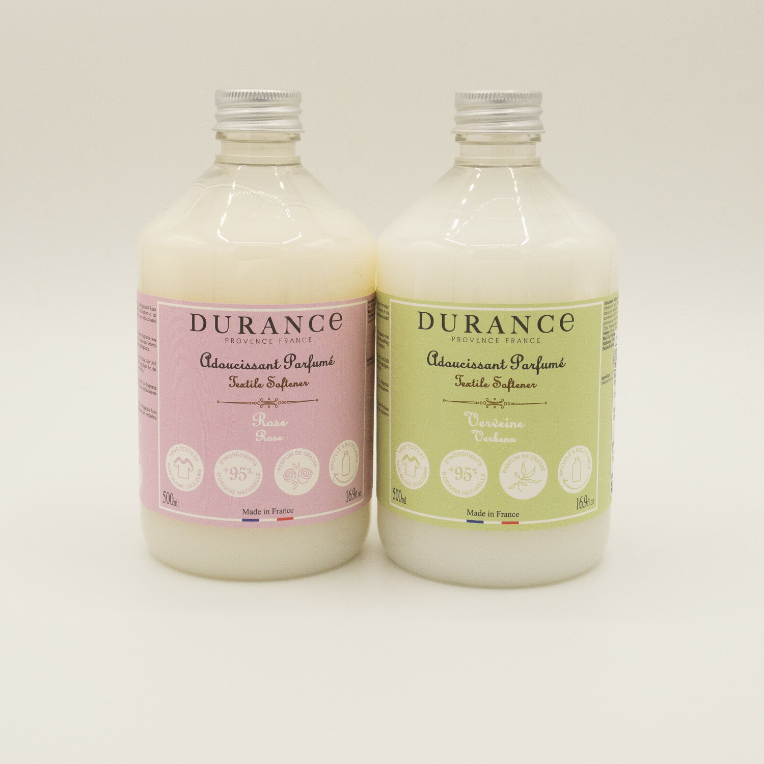 デュランス （DURANCE）（Newソフナー500ml）と（Newランドリーソープ500ml）（2本セット）（液体洗濯洗剤）（ボトルデザイン 成分 香りが変更となってます）（アロマ柔軟剤）