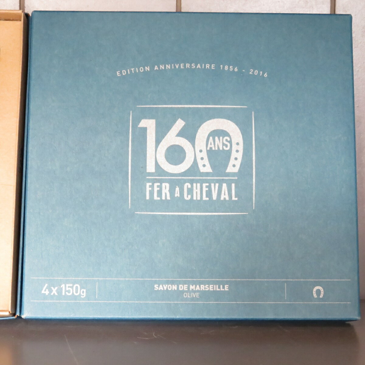 （FER A CHEVAL）マルセイユソープMサイズ150g×4個ボックス入り（設立160周年記念限定ボックス入り）（数量限定）（フェールシュヴァル）