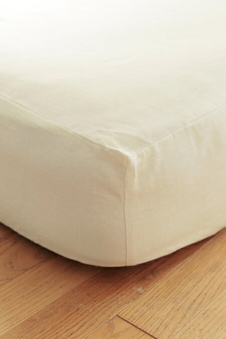 フォグリネンワーク リネン ボックスシーツ シングル ホワイト fog linen work