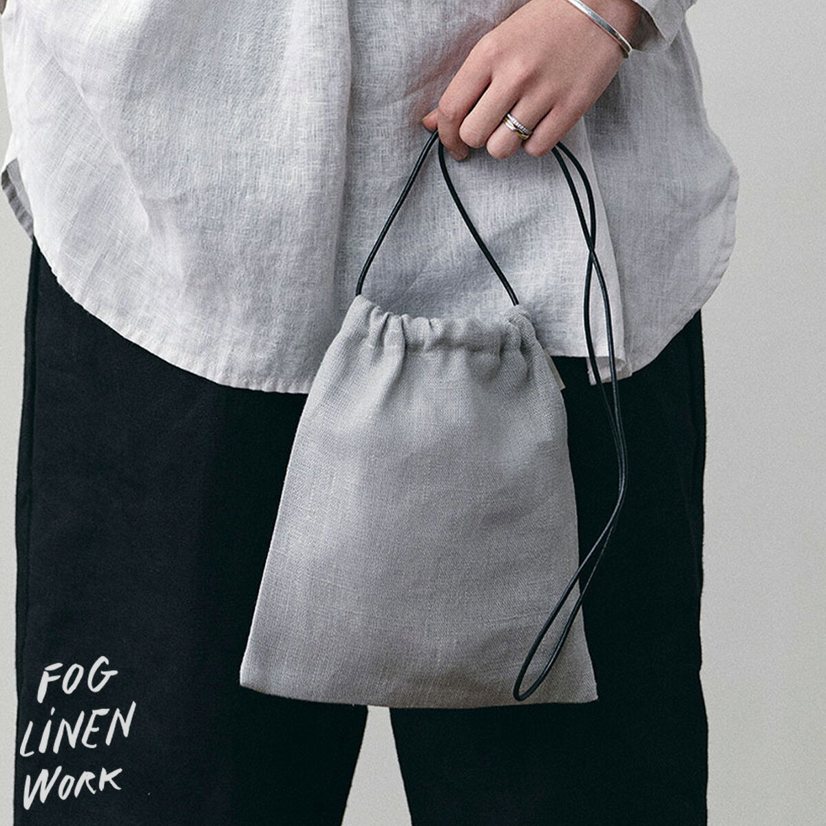 フォグリネンワーク プモリ　バッグ　ムエット fog linen work