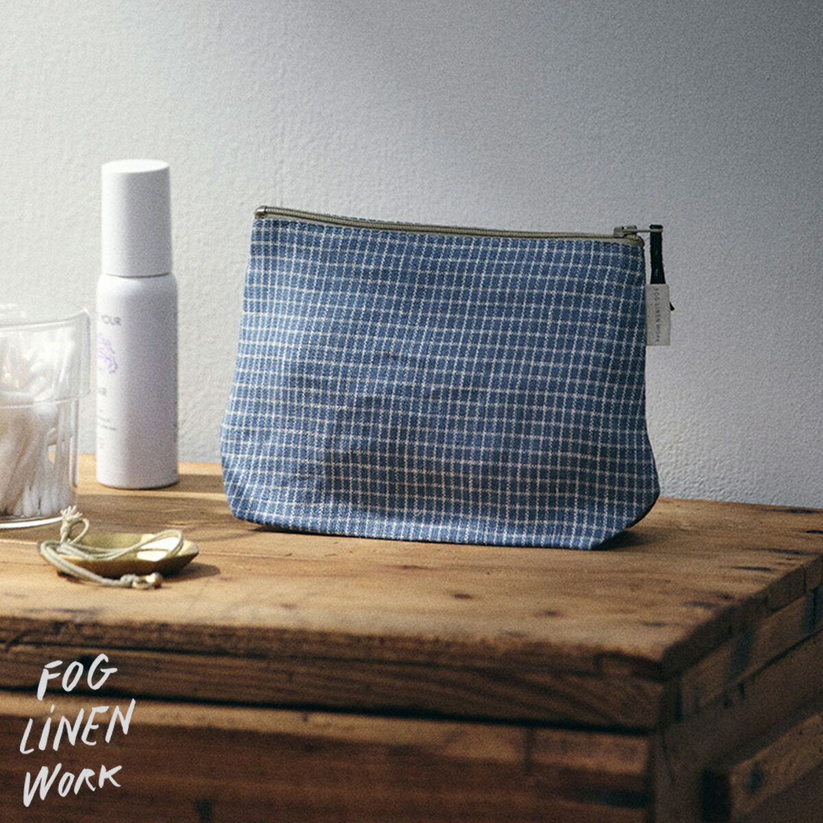 フォグリネンワーク クリス ポーチ アメリア リトアニア製 fog linen work