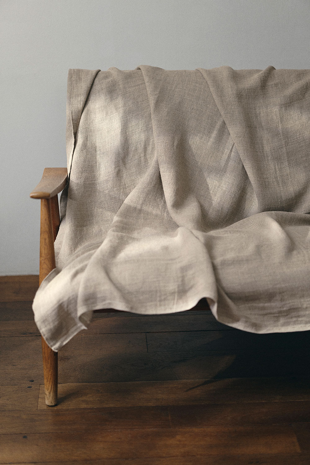 フォグリネンワーク リネン ブランケット ガーゼ地　ナチュラル fog linen work gtby-10019166 グラストンベリー サンプル画像2