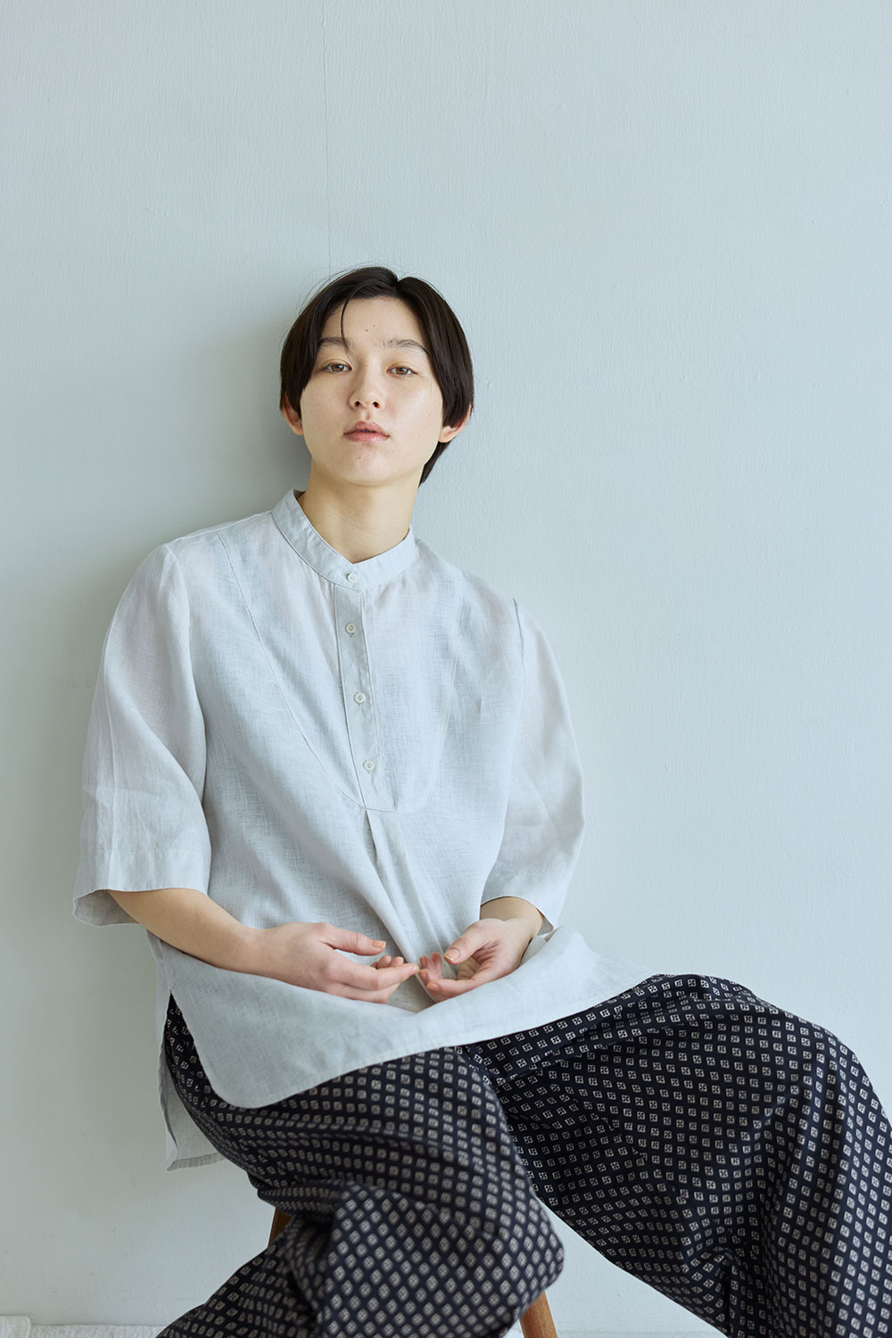 樂天商城 - 【NEW 夏】フォグリネンワーク 　レミー　トップ　アルバートル　【未試着品】 リトアニア製 fog linen work 【2026 SUMMER WEAR】