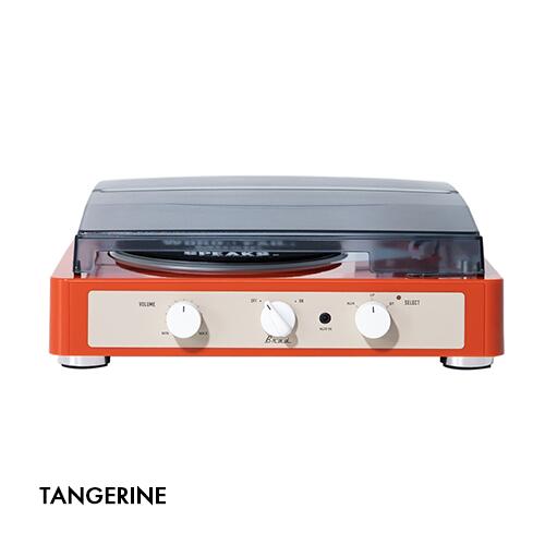 （期間限定で割引中！）（Gadhouse）（ブラッド レトロ レコード プレーヤーMK2）TANGERINE（BRAD RETRO RECORD PLAYER MK2）（ガドハウス）（仕様変更済み製品）（箱サイズ120）