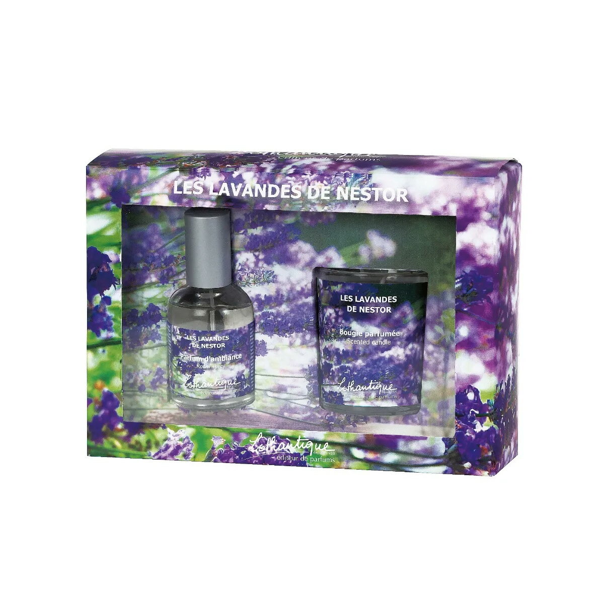 ロタンティック レラバンドドゥネスター ギフトセット ラベンダー【フランス製 正規取扱店】（Lothantique）（LES LAVANDES DE NESTOR）