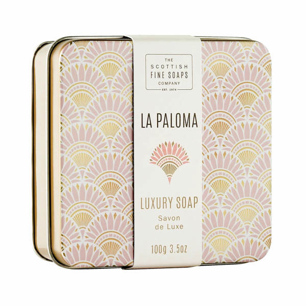 スコティッシュファインソープ(Scottish Fine Soaps)ラ・パロマ 缶入りソープ100g LAPALOMA