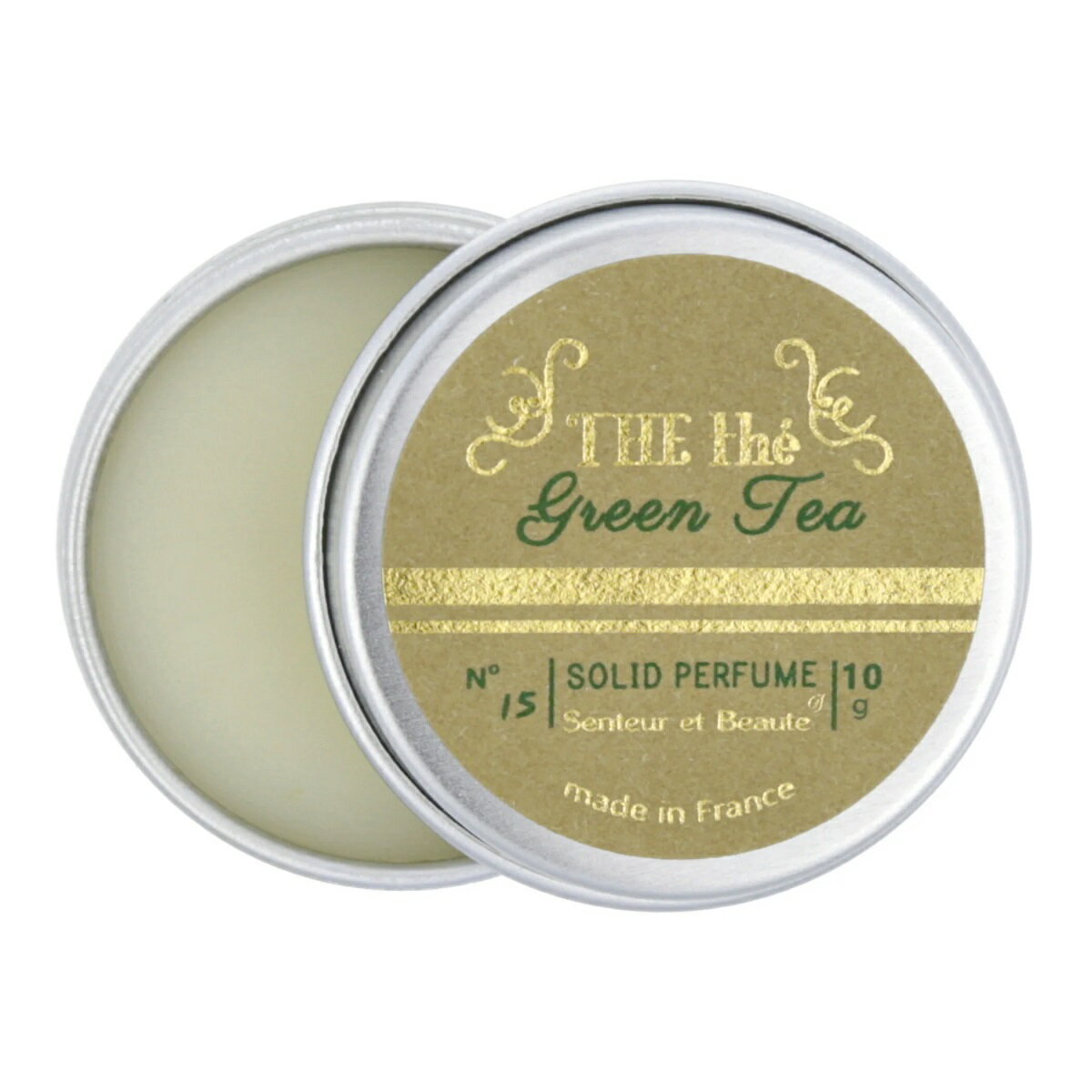 （サンタールエボーテ）（THE tea）練り香水10g グリーンティー（ザ ティー）（Senteur et Beaute）（THE the）