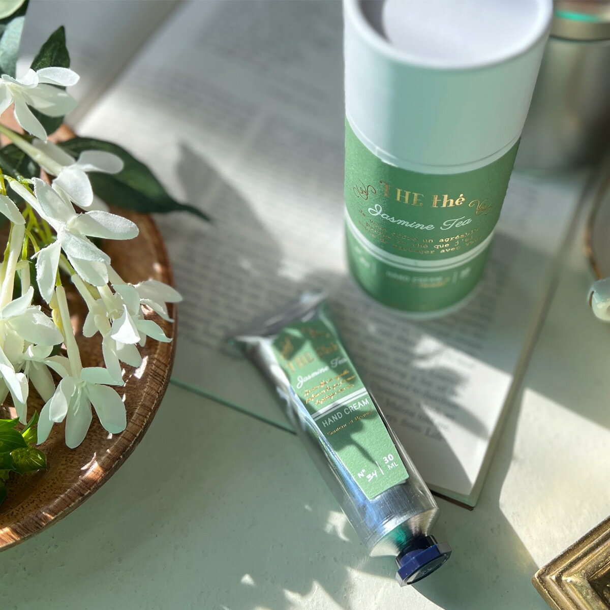 （サンタールエボーテ）（THE tea）ハンドクリーム30ml　ジャスミンティー（ザ・ティー）（Senteur et Beaute）（THE the）（期間限定）のサムネイル