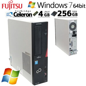 Win7 64bit ťѥ ٻ ESPRIMO D551/G Windows7 Celeron G1610  4GB SSD 256GB DVD-ROM WPS Office (2759) 3ݾ/ Ѥ ǥȥåץѥ ΤΤ PC