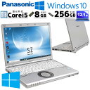 ^ y Ãp\R Panasonic Let's note CF-SZ5 Windows10 Pro Core i5 6300U  8GB SSD 256GB 12.1^ LAN Wi-Fi 12C` B5 / 3ۏ Ãp\R PC Ãm[gp\R ݒς (4619)