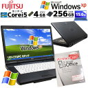 WinXP Ãp\R Microsoft Officet xm LIFEBOOK A561/D WindowsXPPro Core i5 2520M  4GB SSD 256GB 15.6^ DVD}` LAN Wi-Fi 15C` A4 / 3ۏ Ãp\R PC Ãm[gp\R ݒς (n1095of)