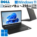 ^ y Ãp\R DELL Latitude 7480 Windows11 Pro Core i7 6600U  8GB SSD 256GB 14^ LAN Wi-Fi 14C` B5 / 3ۏ Ãp\R PC Ãm[gp\R ݒς (5363a)