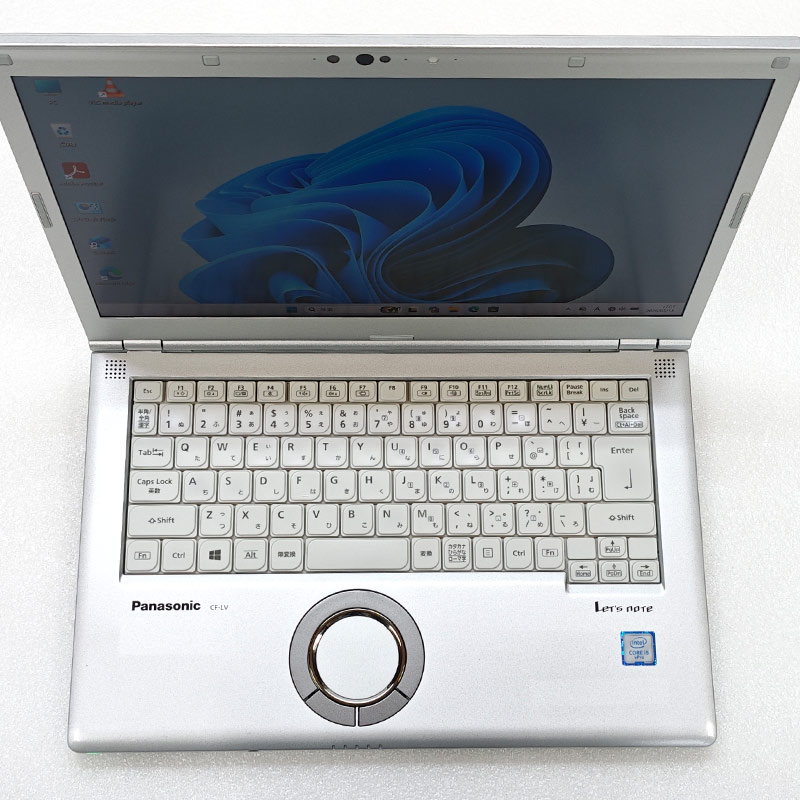 中古パソコン Panasonic Let's note CF-LV8 Windows11 Pro Core i5 8365U メモリ 8GB SSD 256GB 14型 DVDマルチ 無線LAN Wi-Fi 14インチ B5 本体 / 3ヶ月保証 中古パソコン 中古PC 中古ノートパソコン 初期設定済み office付き (7928a)