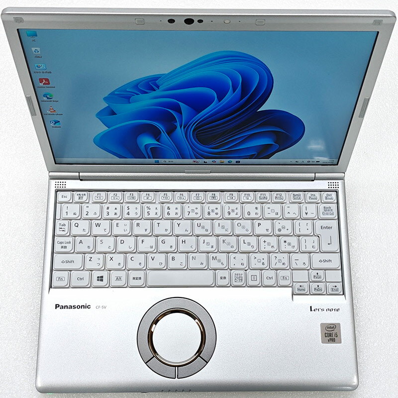 第10世代i5 中古パソコン Microsoft Office付き Panasonic Let's note CF-SV9 Windows11 Pro Core i5 10310U メモリ 16GB SSD 256GB 12.1型 無線LAN Wi-Fi 12インチ B5 本体 / 3ヶ月保証 中古パソコン 中古PC 中古ノートパソコン 初期設定済み (7974aof)