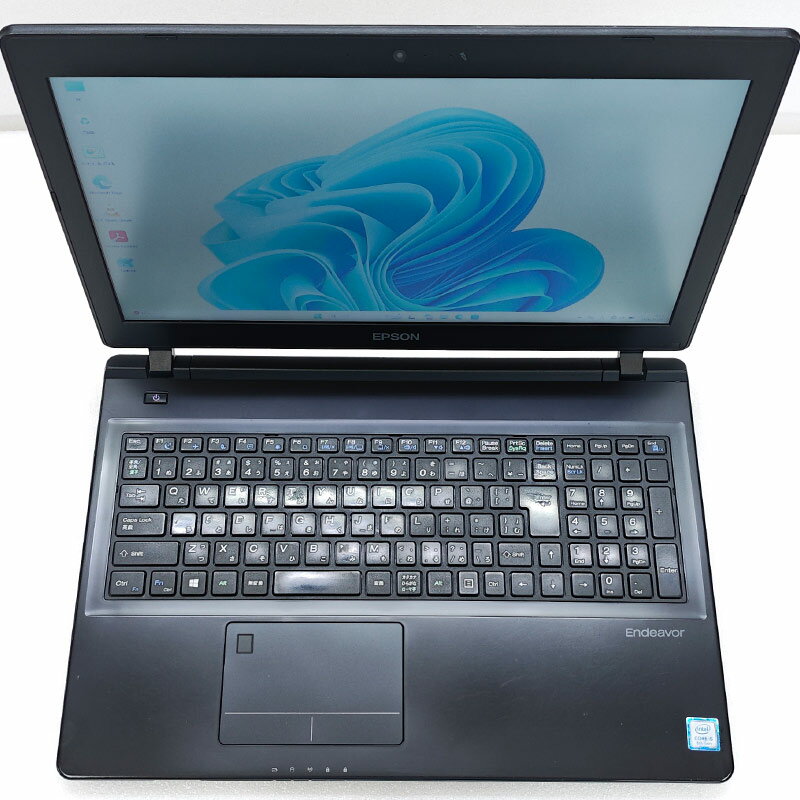 中古パソコン Microsoft Office付き EPSON Endeavor NJ4300 Windows11 Pro Core i5 8265U メモリ 8GB SSD 256GB 15.6型 DVD-ROM 無線LAN Wi-Fi 15インチ A4 本体 / 3ヶ月保証 中古パソコン 中古PC 中古ノートパソコン 初期設定済み (8104aof)