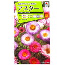 【タキイ種苗】アスター パステルカラー混合(1ml)【定形郵便・定形外郵便での発送のみ送料無料】タキイの種/切り花/花壇/プランター/花種/種子/植物/栽培/ガーデニング/自宅で/エゾギク/キク科/春まき/秋まき/採苗本数:およそ130本/FAS629