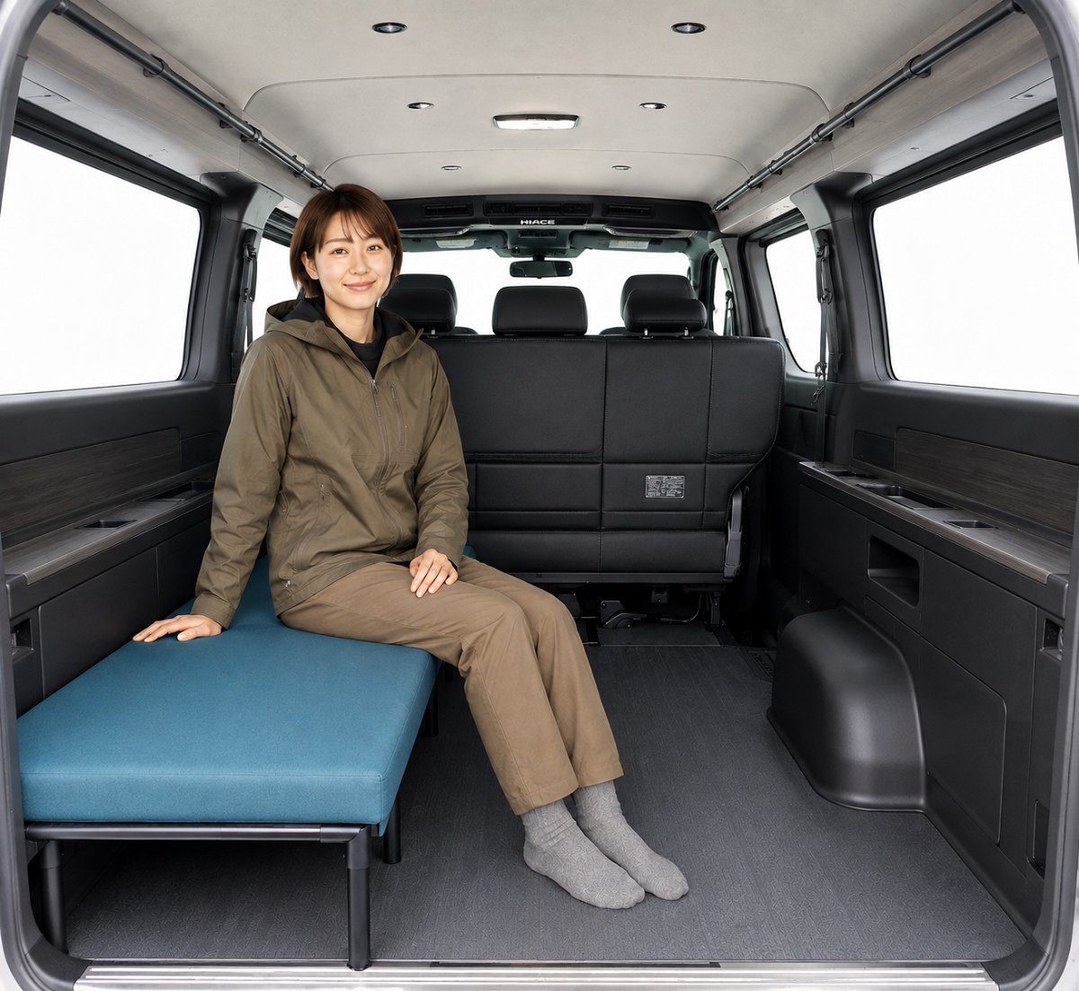 楽天市場】ハイエース dx ベッド キット（車中泊用マット｜車用品