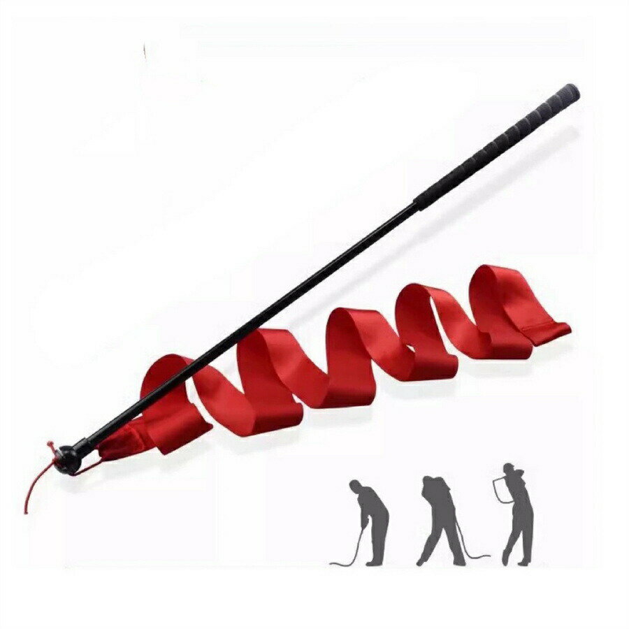 ゴルフ スイングトレーナー リボン 切返し スイング 練習 トレーニング 飛距離 ドラコン ゴルフ練習器..