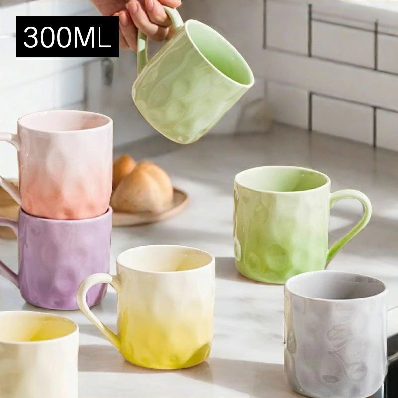 マグカップ 陶器 耐熱 耐冷 軽い 焼き物 おしゃれ モダン コーヒーカップ ティーカップ コーヒーマグ シンプル かわいい 可愛い ナチュラル スープカップ カフェ コップ 焼き物 美濃焼 陶磁器　プレゼント　クリスマス 高級感　手工芸品　縞様　磁器　デミタス マグカップ コーヒーカップ 陶器 耐熱 耐冷 軽い セラミックス 焼き物 シンプル レトロ おしゃれ 食洗機可 コーヒー ラテ お茶 家庭用 オフィス プレゼント ギフト 贈り物 記念日 5