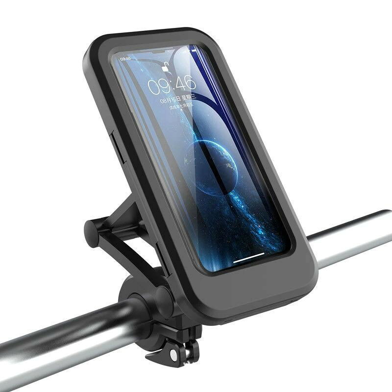 スマホホルダー スマホケース 自転車 バイク 自転車アクセサリー 防水 防塵 原付 ...