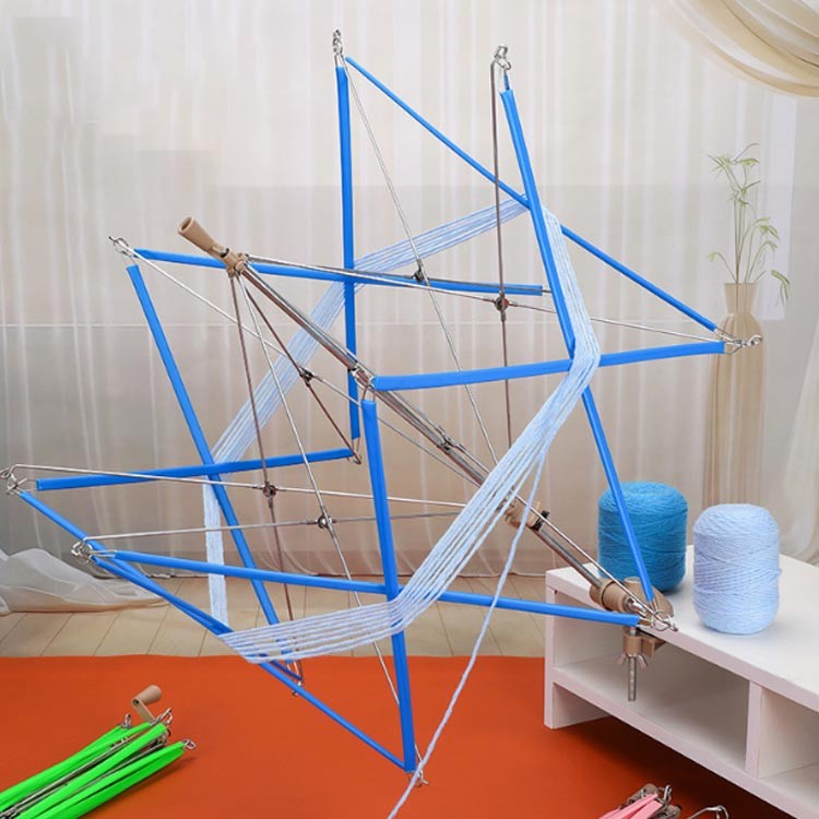 糸巻き機 かせくり 便利 玉巻き 毛糸 かせくり器 手芸 毛かせくり器 折りたたみ かせくり機 編み物 手編み かせくり機 糸巻き 手芸用品 手芸 かせ毛糸を巻くのに便利 かせくりき ハンドメイド 手編み 手作り 用具 道具 グッズ グリーン ピンク guanball-10023057 じんかんShop サンプル画像2
