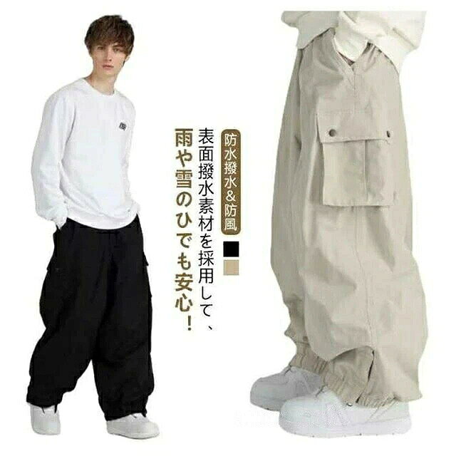.スキーウェア スノーボードウェア スノボーウェア として使える メンズ ロングパンツ カーゴパンツ スキーパンツ。黒 の 薄手 素材で 撥水 防水 に対応し、春 秋 の雪山やゲレンデ、スキー スノボ の移動時や普段使いにも合わせやすい一本です。。指定された配送時間は承っておりません。【キッチンファニチャー】