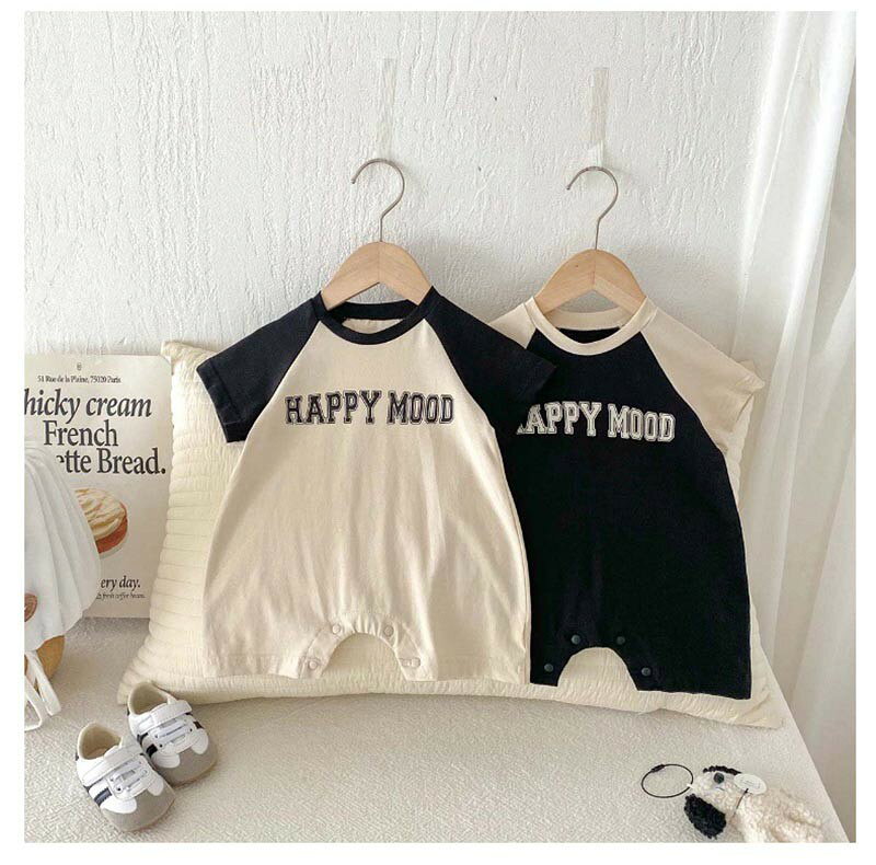じんかんShopのベビー ロンパース カバーオール 半袖 新生児 ベビー服 無地 半袖ロンパース 赤ちゃん ベビー 夏服 女の子 男の子 夏 肌着 赤ちゃん ベビーパジャマ無地 子供 ベビー パジャマ ル｜アングル3