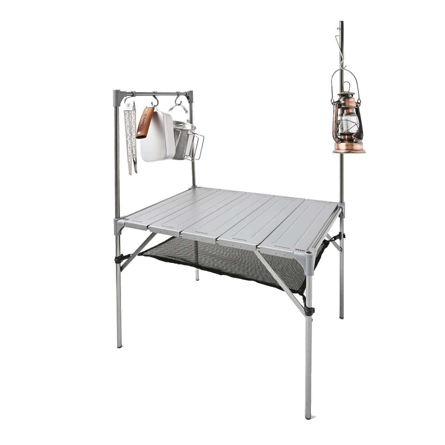 【2日間限定週末SALE！10%OFFクーポン（8/7-8/8）＆マラソンP5倍】 【GUAPO キャンプテーブル 専用】 S字フックかけ スタンド 折りたたみ ［S字フック3個＋収納ケース付き］通販格安セール情報　楽天　通販