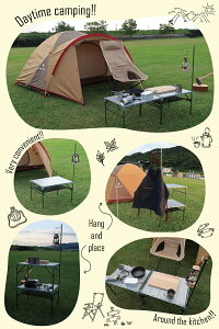 【7月最終セール!10%OFFクーポン】【GUAPO キャンプテーブル 専用】ランタンポール ランタンハンガー2個付 ランタンスタンド通販格安セール情報 楽天 通販